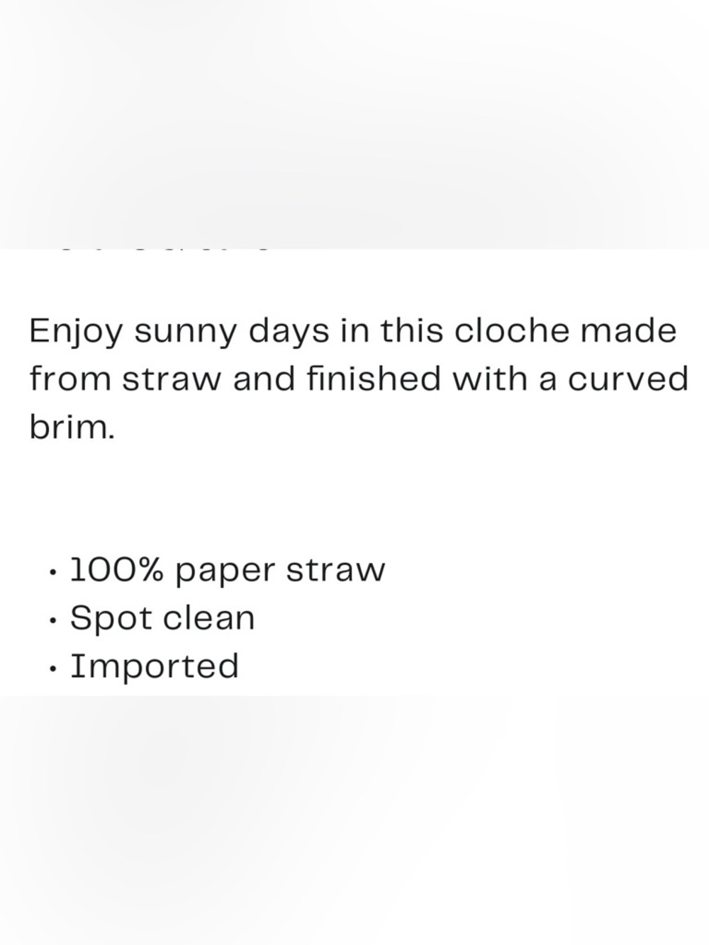 White Crochet Bucket Hat - Picture 2 of 11